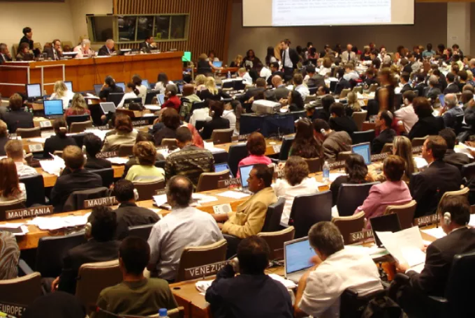 UN Assembly, NY, USA. 2020 © C. Dixon / Handicap International