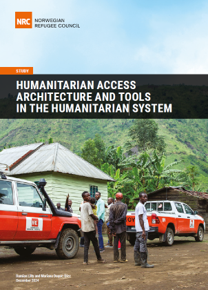 Access study front image of NRC vechicles in the Congo
